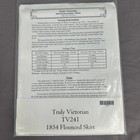 Truly Victorian Tv241 1854 Flounced Skirt Sewing Pattern Hoop Era Costume