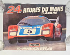 Original Automobile Racing Poster 24 Heures Du Mans Juin 1981  5 Peugeot Esso
