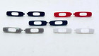 Oakley Airdrop Ox8046 Replacement Icons Interchangeable Red-white-grey Or Black
