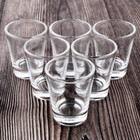 Heavy Base Shot Glasses  1 5 Oz Sets Of Clear Shot Glass  12 Pack   Measuring Cu