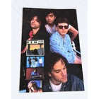 R e m  Work Tour 1987 Concert Program Book Vintage Blue 12x9 With Ticket Stub