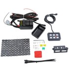 6 Gang On off Switch Panel Circuit Control Box Led Light Bar Marine Boat Car 12v