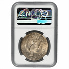 1921 High Relief Silver Peace Dollar  1 Ngc Ms 61