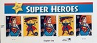 2005 Super Heroes U s  Stamps Superman Batman Spider-man Wonder Woman Supergirl
