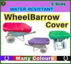 Waterresistant Wheelbarrow Cover   3 Sizes   Barrow Cover   Rai  Hay  Wind Cover