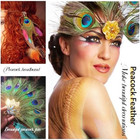 10pcs Real Natural Peacock Eye Feathers 10-12 Inch For Diy Craft Flo