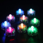Set Of 12 Submersible Led Tea Light  Waterproof Underwater Wedding Tealight     