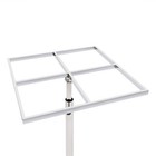 Painting Spraying Rotation Platform Stand Stainless Steel Adjustable Height