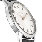 Montblanc Boheme 123867 White Leather Women s Watch New   Box   Paper s