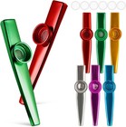 Kazoos Musical Instruments 6 Pcs Metal Kazoos Flute For Kids Gift Price Party   