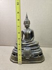 Vintage Style Thai Brass Or Bronze Buddha Statue Used Condition 