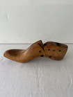 Vtg Wms Metal Wood Shoe Maker Mold Colonial Right 4b Cobbler Form Cottage Core