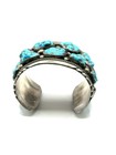 Vintage Eugene Mahooty Zuni Sterling   Turquoise Bracelet