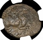Celtic  Gaul  Coriosolites  100-50 B c  Billon Stater  Ngc Vf