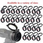 Quick Flip Spring Up Open Lens Cover Through See-thru Riflescope Rifle Scope Cap