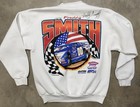 Vintage 1998 Freddy Smith    glow In Dark     Dirt Late Model Sweatshirt - Large