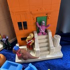 Sesame Street Hooper s Store   House Playset 1984 Vintage W Figures