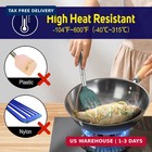 Hotec Silicone Spatula Set Of 2 Heat-resistant 600f   Bpa-free Kitchen Spatula T
