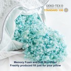31x31 Oversized Euro Pillow Insert  Firm Memory Foam Extra Large Square Decor   