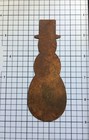 12 Primitive Rusty Metal Tin Snowmen 4 3 4  Cutouts Cutout Christmas Shapes