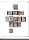 Collection  Angola Part B Scott Album  Page  1911 1976  Cat  80   Mint   Used