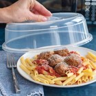 Plate Cover  Clear Microwave Oven Lid  Dishwasher-safe  Diameter  Polypropylene
