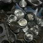 Bu Peace Dollars From Obw Roll 6x Estate Sale Silver Hoard Unc 6x Note