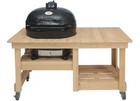 Primo Pg00612 Cypress Countertop Table For X-large Oval Ceramic Charcoal Grill