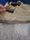 Crocs Men s Khaki beige Walu Slip On Canvas Shoes   size 10 