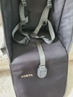 Uppababy Vista V1   2015 Thru 2019  Seat Fabric Replacement Jake Black Guc 