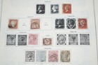 Great Britain 1840s   1980s Collection Of 975  Stamps Mint   Used On Scott Pages