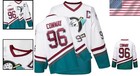 Retro Mighty Ducks Ice Hockey Jersey S-xxxl - Lightweight  Stylish   Easy Care