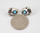 Southwestern Sterling Silver Turquoise Earrings