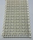 Intralox 1100 Series 5  X 25  White Flush Grid Friction Top Belt