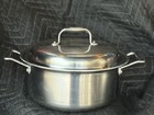 Usa 360 Cookware 4quart Surgical Stainless Steel Stock Pot With Cover Excellent 