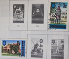 Stamp Barbados 1938-1950  193a  194a  195  199-200  1970  300   336 Used