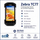 Zebra Tc77 Android 14 Google Play 2d 1d qr Barcode Scanner Tc77hl-5me24bg-na