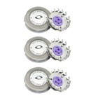 3x Replacement Hq56 Blade Hq55 Shaver Razor Head Hq4 Cutter For Philips Norelco