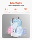 Vevor Portable Air Conditioner 4-in-1 Evaporative Air Cooler 3 Speeds 0 6l Water