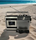 Vintage Panasonic Am fm Radio Cassette Recorder Tape Player   Rq-542as   Twc 