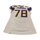 Ozell Powell Birmingham Thunderbolts 2001 Game Used Jersey Size 56  2 Linemen