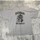 Collectible Jerzees Dunbar Fire   Rescue T-shirt Mens Xl Gray Firefighter Wv