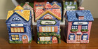 Avon Vintage Cottage House Spice Jar Collection Set Of 11 With Rack Euc