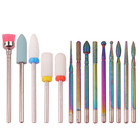Ceramic Nail Drill Bits 14pc Set Electric File For Acrylic Gel Nails