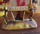 Lot Of 3 Vintage Japanese Celluloid Miniatures - Post Wwii Souvenirs