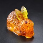 Handmade Amber Bunny Figurines 3d Easter Rabbit Gift By Kizima Usa