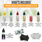 Gold Silver 10k 14k 18k 22k 24k Jewelry Tester Kit Jsp Neutralizer Acid Metals