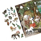 Wooden Jigsaw Puzzle For Adults By Foxsmartbox -390 Pcs-orpheus Charming Animals