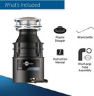 Insinkerator Badger5xpw cord  Garbage Disposal With Power Cords  Waste Disposer