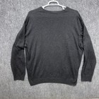 Lacoste Gray V-neck Pullover Sweater Men s Size 8  3xl  Long Sleeve